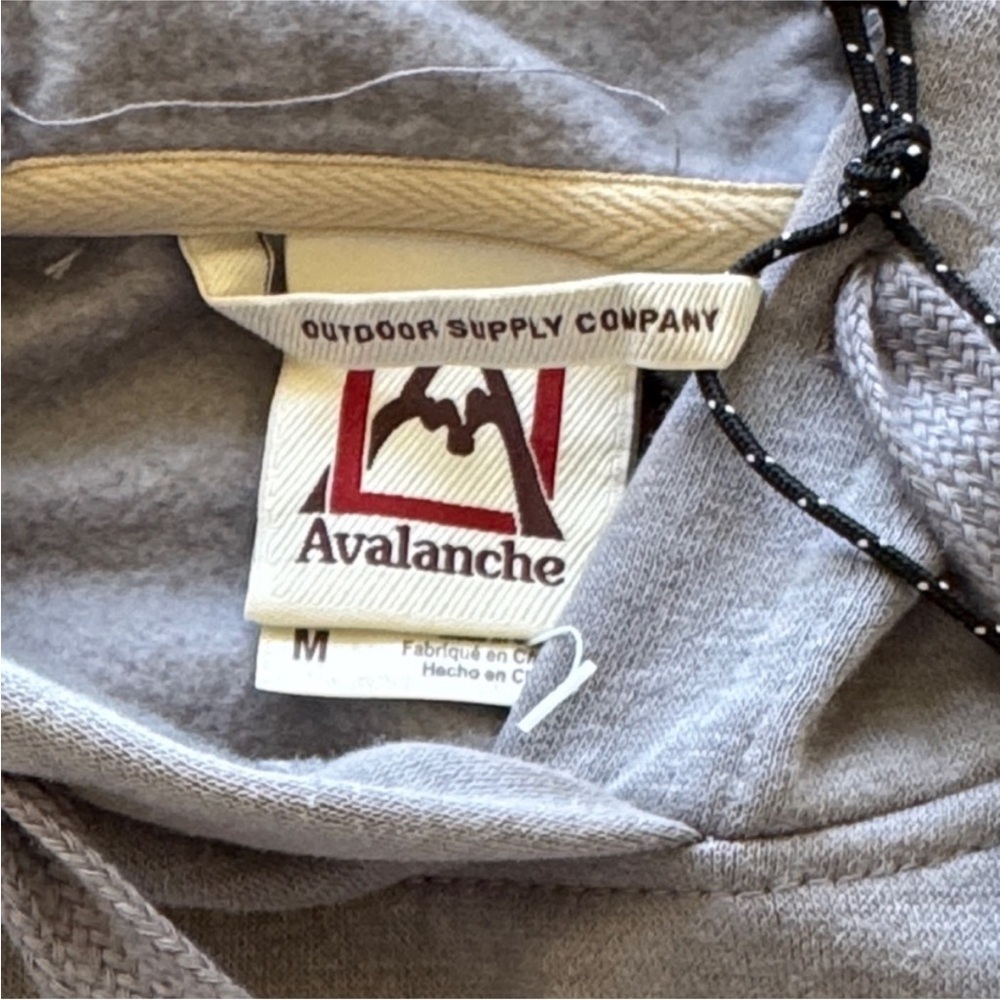 Avalanche Heather Gray Hoodie with Floral Print - Picture 7 of 13